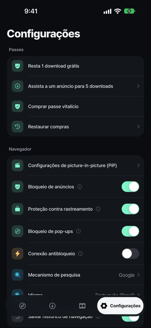 Você no controle